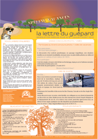 La lettre du guépard N°9